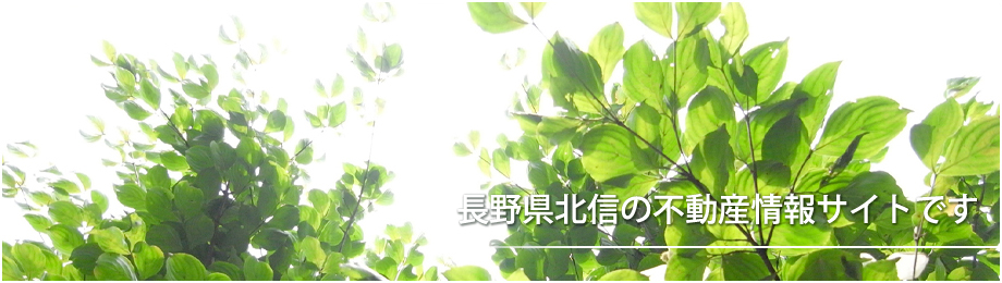 長野県北信の不動産情報サイトです。